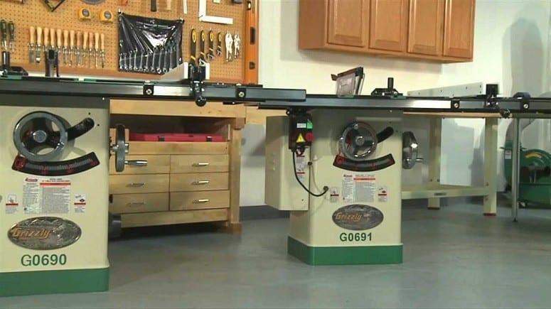 Cabinet table saw