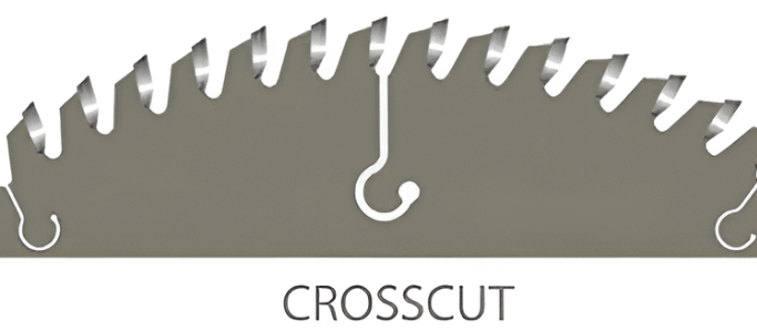 Crosscut blade