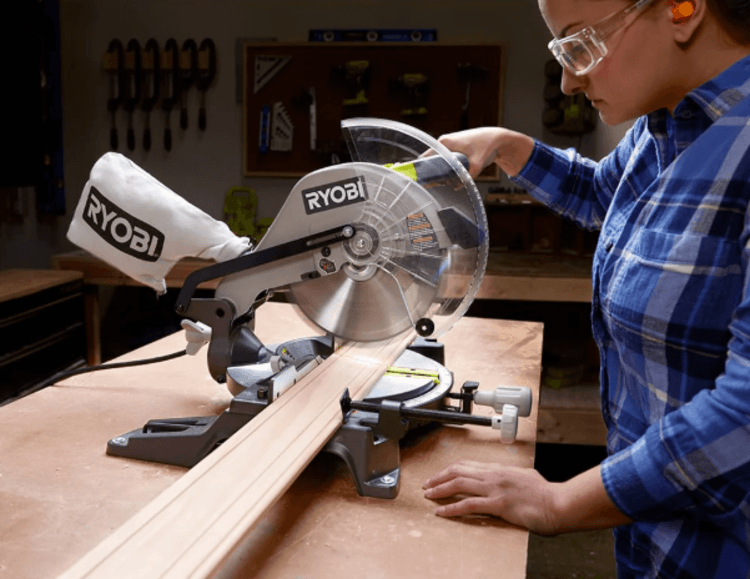 A beginner operating the Ryobi ZRTS