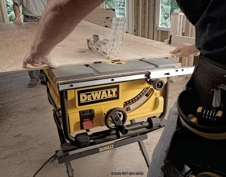 DWE7480XA is&nbsp;one of the easiest portable table saws to operate