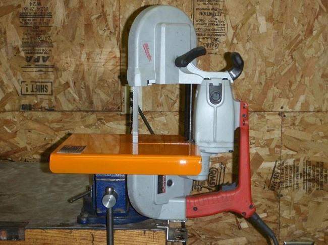Typical vertical band saw