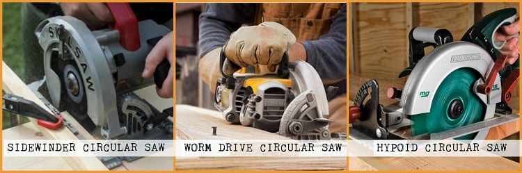 Types of Circular Saws