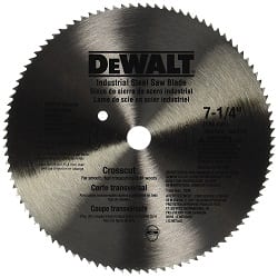 Saw Blade For Crosscuts