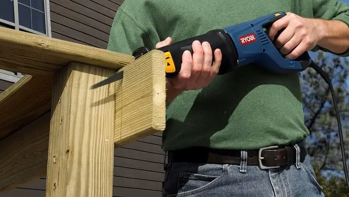 Using a Reciprocating Saw