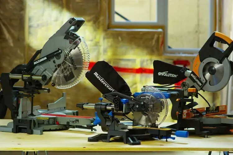 different types of miter saw