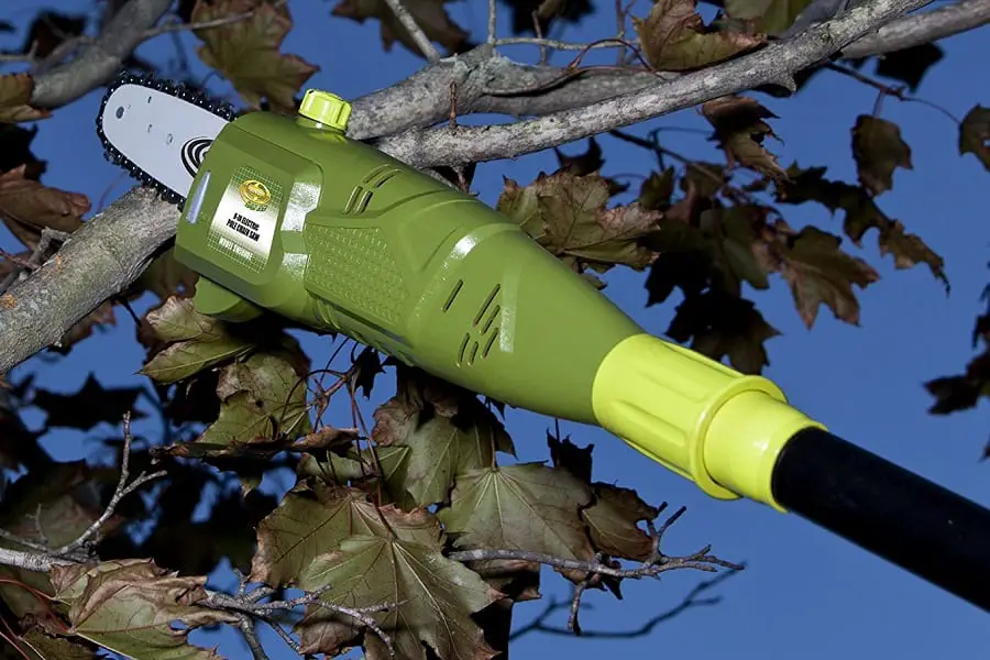 sun joe electric tree trimmer