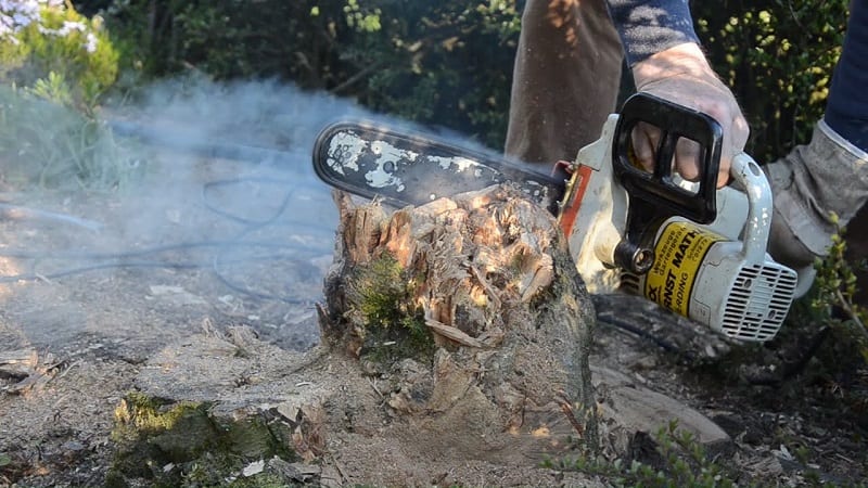 Chainsaw Overheating